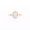 0.75 CT. T.W. Oval-Shaped Multi-Diamond Frame Engagement Ring in 10K Gold (I/I2)