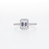 1.50 CT. T.W. GIA-Graded Emerald-Cut Diamond Frame Engagement Ring in 14K White Gold (F/SI2)