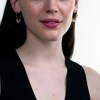 Oval Freshwater Cultured Pearl Dangle Hoop Earrings in 10K Gold