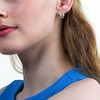 Unstoppable Love™ 0.20 CT. T.W. Diamond Double Teardrop Stud Earrings in 10K Gold