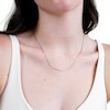 2.3mm Paper Clip Chain Necklace in Solid Sterling Silver  - 18"