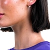 Diamond-Cut 15.0mm Tube Hoop Earrings in Hollow 14K Gold
