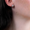 0.50 CT. T.W. Diamond Snowflake Stud Earrings in Sterling Silver
