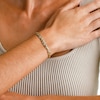Fancy Link Bracelet in 10K Gold - 7.25"