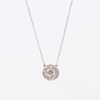 CT. Diamond Solitaire Pendant in 10K White Gold (J/I3