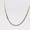 2.0mm Serpentine Chain Necklace in Solid 10K Gold - 18"
