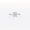3.00 CT. Certified Diamond Solitaire Engagement Ring in 14K White Gold (I/I1)