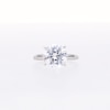 4.00 CT. Certified Diamond Solitaire Engagement Ring in 14K Gold (I/I2)