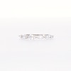1.00 CT. T.W. Marquise-Cut Certified Lab-Created Diamond Five Stone Band in 14K White Gold (F/SI2)