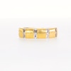 Men's 0.75 CT. T.W. Emerald-Cut Certified Lab-Created Diamond Linear Station Band in 10K Gold (F/SI2)