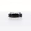 Men's 9.0mm Wedding Band in Tungsten with Black Ion Plate - Size 10