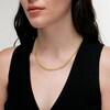 2.5mm Double Rope Chain Necklace in Hollow 10K Gold - 18"
