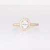 1.70 CT. T.W. Pear-Shaped Certified Lab-Created Diamond Frame Bridal Set in 14K White Gold (F/SI2)