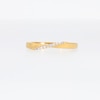 0.05 CT. T.W. Diamond Twist Contour Anniversary Band in 10K Gold