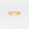 0.20 CT. Diamond Solitaire Engagement Ring in 14K Gold (J/I2