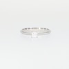 0.20 CT. Princess-Cut Diamond Solitaire Engagement Ring in 14K White Gold (J/I2)