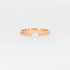 0.20 CT. Diamond Solitaire Engagement Ring in 14K Rose Gold (J/I2)