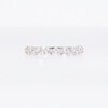 0.60 CT. T.W. Canadian Certified Diamond Zig-Zag Anniversary Band in 14K White Gold (I/I2)
