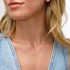 0.9mm Diamond-Cut Cable Chain Necklace in Solid Platinum