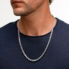 5.6mm Diamond-Cut Rope Chain Necklace in Solid Sterling Silver - 24"