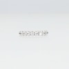 0.80 CT. T.W. Diamond Ten Stone Scallop Edge Anniversary Band in 10K Gold