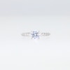 0.60 CT. T.W. Canadian Certified Diamond Art Deco Engagement Ring in 14K White Gold (I/I1)