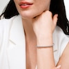 5.0mm Bead Strand Bracelet in Solid Sterling Silver