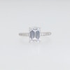 Emmy London 3.60 CT. T.W. Oval Certified Lab-Created Diamond Engagement Ring in 18K Gold (F/VS2)
