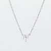 0.50 CT. Heart-Shaped Certified Lab-Created Diamond Solitaire Necklace in Sterling Silver (F/SI2) - 18.27”