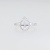 Emmy London 0.50 CT. T.W. Marquise-Cut Certified Lab-Created Diamond Contour Anniversary Band in 18K Gold (F/VS2